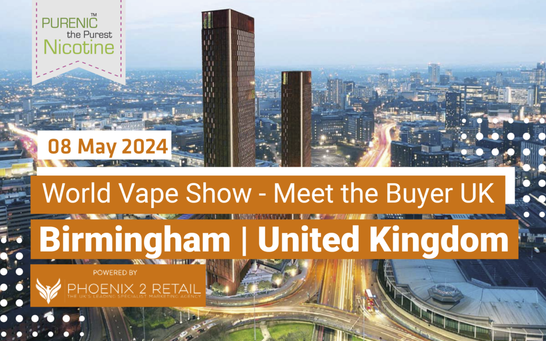 World vape show – Birmingham 08 Mey 2024