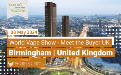 World vape show – Birmingham 08 Mey 2024